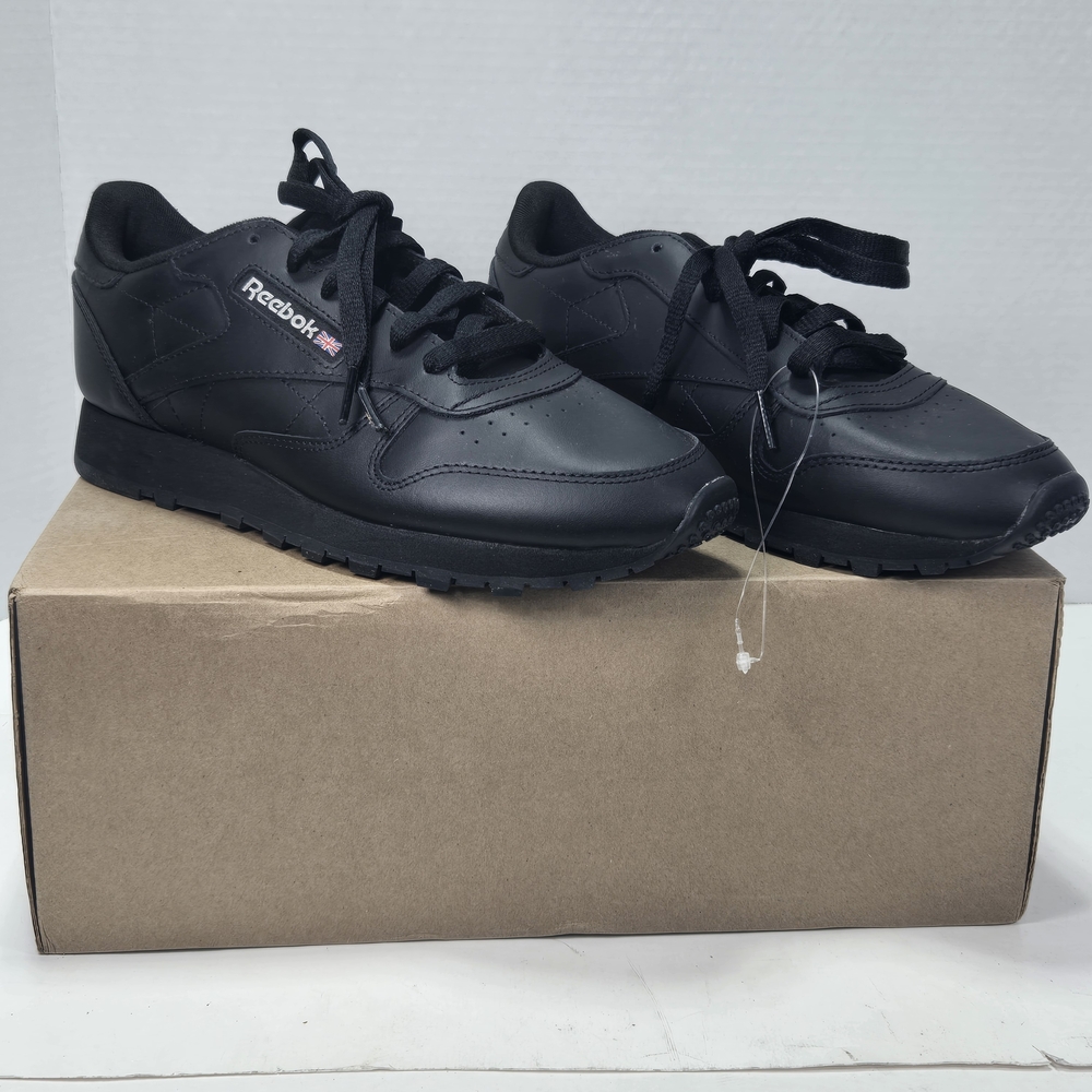 Reebok Classic Black Sneakers Women's Size 9